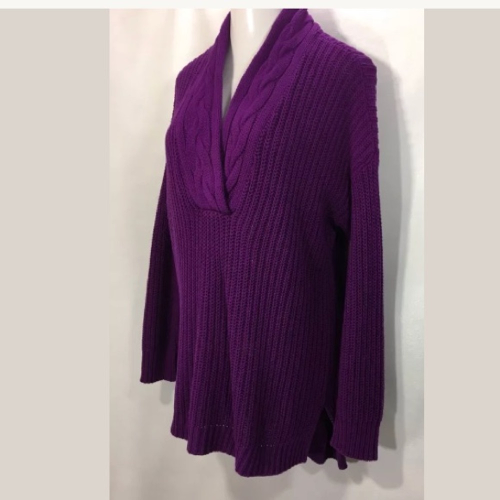 LAUREN RALPH LAUREN Womens Sweater Size L / Purple